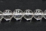 CCC204 15.5 inches 12mm round grade AB natural white crystal beads