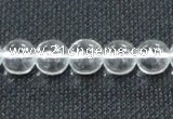 CCC259 15.5 inches 10mm round grade A natural white crystal beads