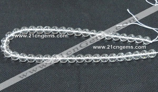 CCC280 15.5 inches 14mm round A grade natural white crystal beads