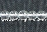 CCC281 15.5 inches 16mm round A grade natural white crystal beads