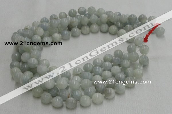 CCE01 16 inches 6mm round celestite gemstone beads wholesale