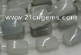 CCE06 16 inches 10*15mm rectangle celestite gemstone beads wholesale