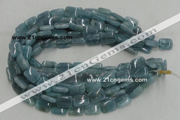 CCE08 15.5 inches 15*20mm rectangle blue celestite gemstone beads