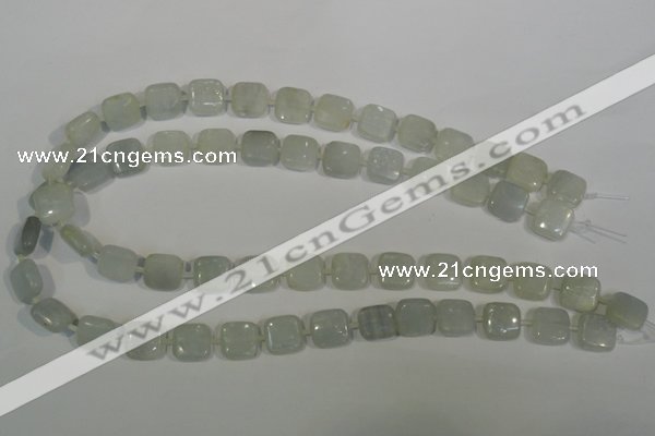 CCE17 15.5 inches 12*12mm square natural celestite gemstone beads