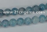 CCE51 15.5 inches 8mm round dyed natural celestite gemstone beads