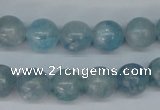 CCE52 15.5 inches 10mm round dyed natural celestite gemstone beads