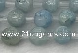 CCE61 15.5 inches 6mm round celestite gemstone beads wholesale