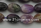 CCG101 15.5 inches 10*14mm oval charoite gemstone beads