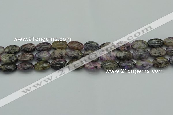 CCG102 15.5 inches 12*16mm oval charoite gemstone beads