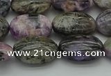 CCG103 15.5 inches 13*18mm oval charoite gemstone beads