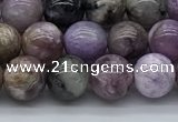 CCG132 15.5 inches 6mm round natural charoite gemstone beads