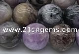 CCG134 15.5 inches 10mm round natural charoite gemstone beads