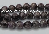 CCG20 15.5 inches 8mm round natural charoite gemstone beads