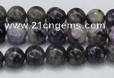 CCG21 15.5 inches 10mm round natural charoite gemstone beads