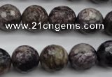 CCG59 15.5 inches 13mm faceted round natural charoite beads