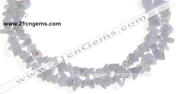 CCH01 34 inches purple agate chips gemstone beads wholesale