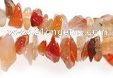 CCH06 35 inches red onyx chips gemstone beads wholesale