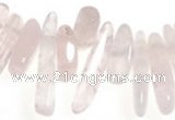 CCH10 16 inches rose quartz chips gemstone beads wholesale