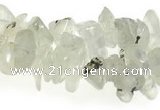 CCH18 35 inches light green garnet chip gemstone beads wholesale