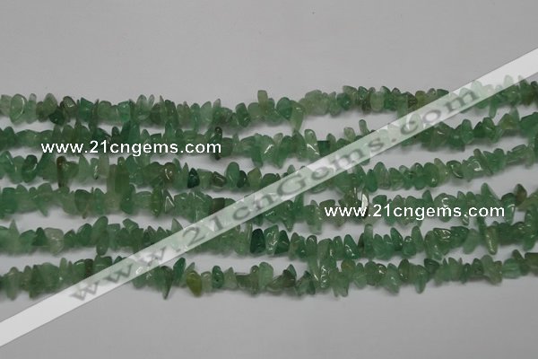 CCH200 34 inches 3*5mm green aventurine chips gemstone beads wholesale