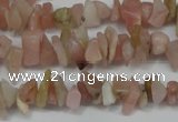 CCH202 34 inches 3*5mm pink opal chips gemstone beads wholesale