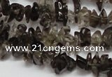 CCH208 34 inches 3*5mm smoky quartz chips gemstone beads wholesale