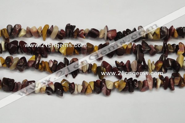 CCH219 34 inches 5*8mm mookaite chips gemstone beads wholesale