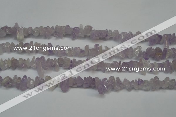 CCH222 34 inches 5*8mm lavender amethyst chips gemstone beads wholesale