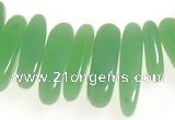 CCH24 16 inches green jade chips gemstone beads wholesale