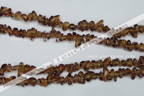 CCH246 34 inches 5*8mm synthetic crystal chips beads wholesale