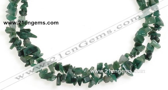 CCH25 34 inches african jade chips gemstone beads wholesale