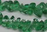 CCH253 34 inches 5*8mm synthetic crystal chips beads wholesale