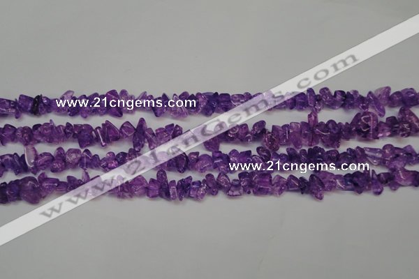 CCH260 34 inches 4*6mm synthetic crack crystal chips beads wholesale