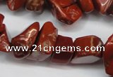 CCH275 34 inches 8*12mm red jasper chips gemstone beads wholesale