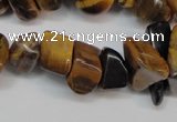 CCH278 34 inches 8*12mm tiger eye chips gemstone beads wholesale