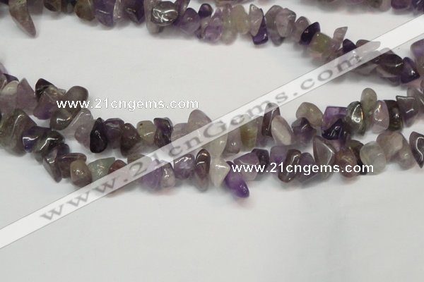 CCH291 34 inches 8*12mm amethyst chips gemstone beads wholesale