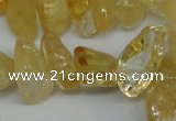 CCH292 34 inches 8*12mm citrine chips gemstone beads wholesale