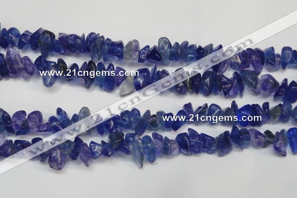 CCH294 34 inches 8*12mm dyed kyanite chips gemstone beads wholesale