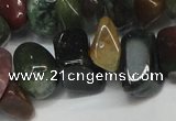 CCH304 34 inches 8*12mm Indian agate chips gemstone beads wholesale