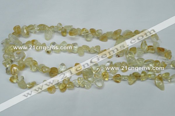 CCH312 15.5 inches 10*15mm citrine chips gemstone beads wholesale