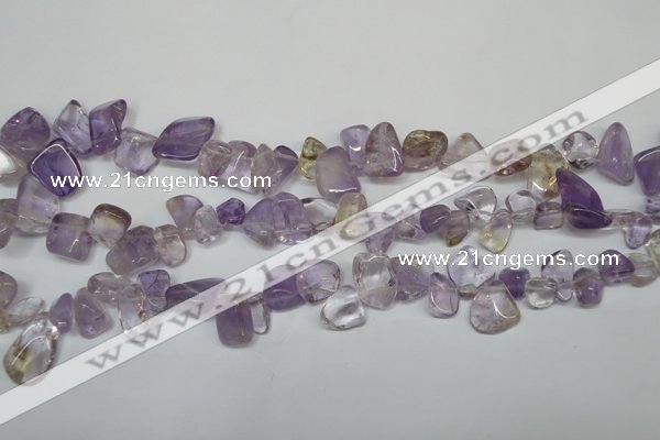 CCH314 15.5 inches 10*15mm ametrine chips gemstone beads wholesale