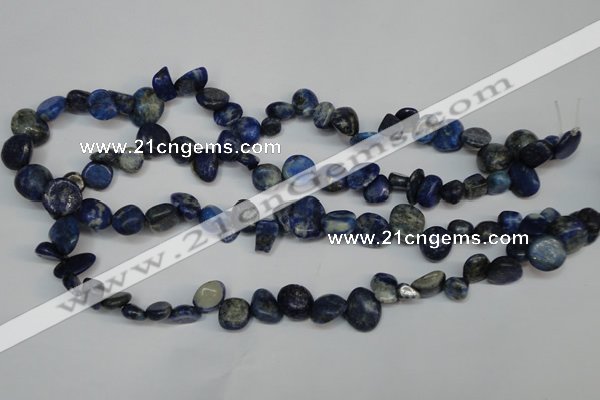 CCH325 15.5 inches 10*15mm lapis lazuli chips gemstone beads wholesale