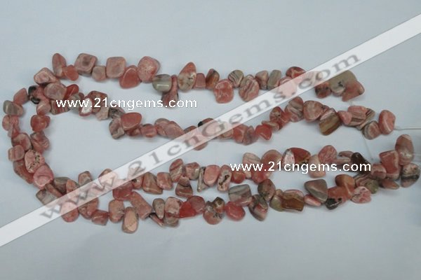 CCH328 15.5 inches 10*15mm rhodochrosite chips gemstone beads wholesale