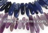 CCH34 16 inches purple & blue sodalite chips beads wholesale