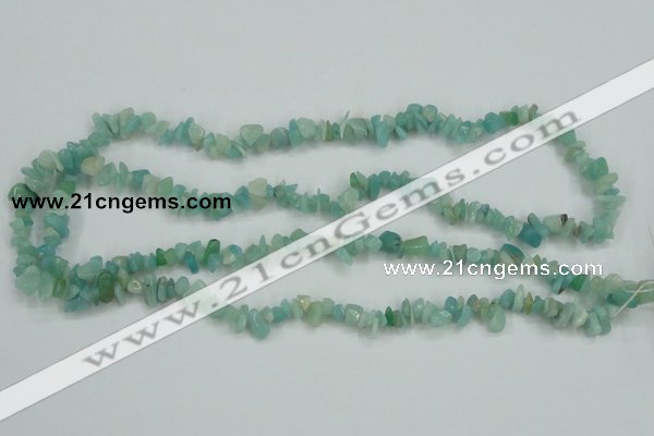 CCH45 32 inches 5*8mm amazonite chip gemstone beads wholesale