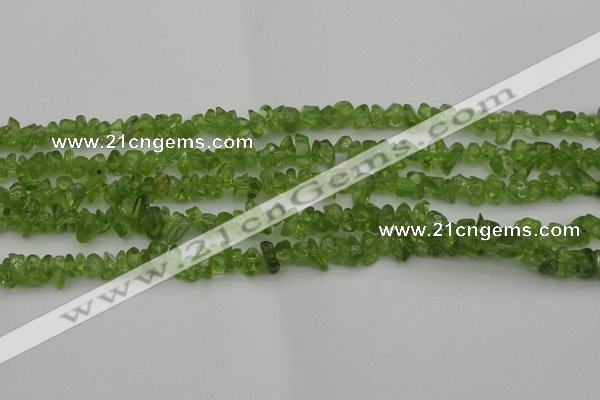 CCH600 15.5 inches 4*6mm olive quartz chips beads wholesale