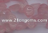 CCH611 15.5 inches 6*8mm - 10*14mm rose quartz chips gemstone beads