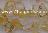 CCH612 15.5 inches 6*8mm - 10*14mm citrine chips gemstone beads