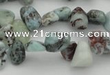 CCH632 15.5 inches 6*8mm - 10*14mm larimar amazonite chips beads