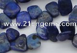 CCH634 15.5 inches 6*8mm - 10*14mm lapis lazuli chips beads